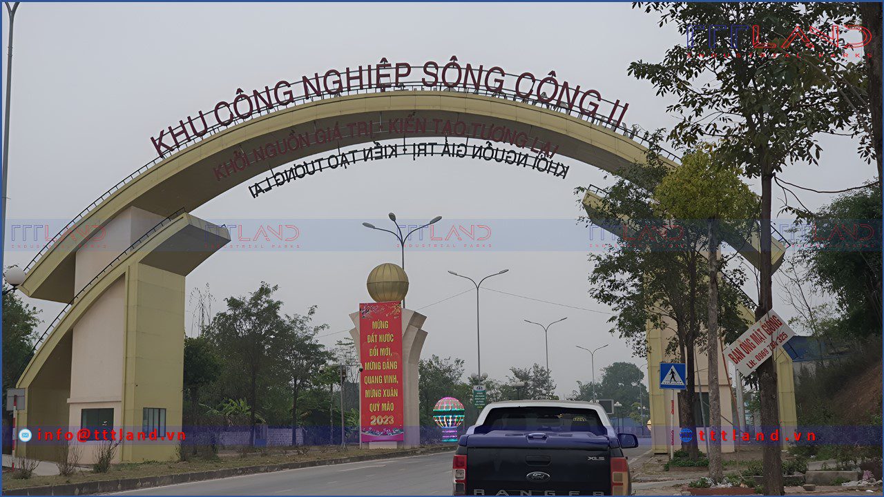 Banner - Khu công nghiệp Sông Công II - Tỉnh Thái Nguyên