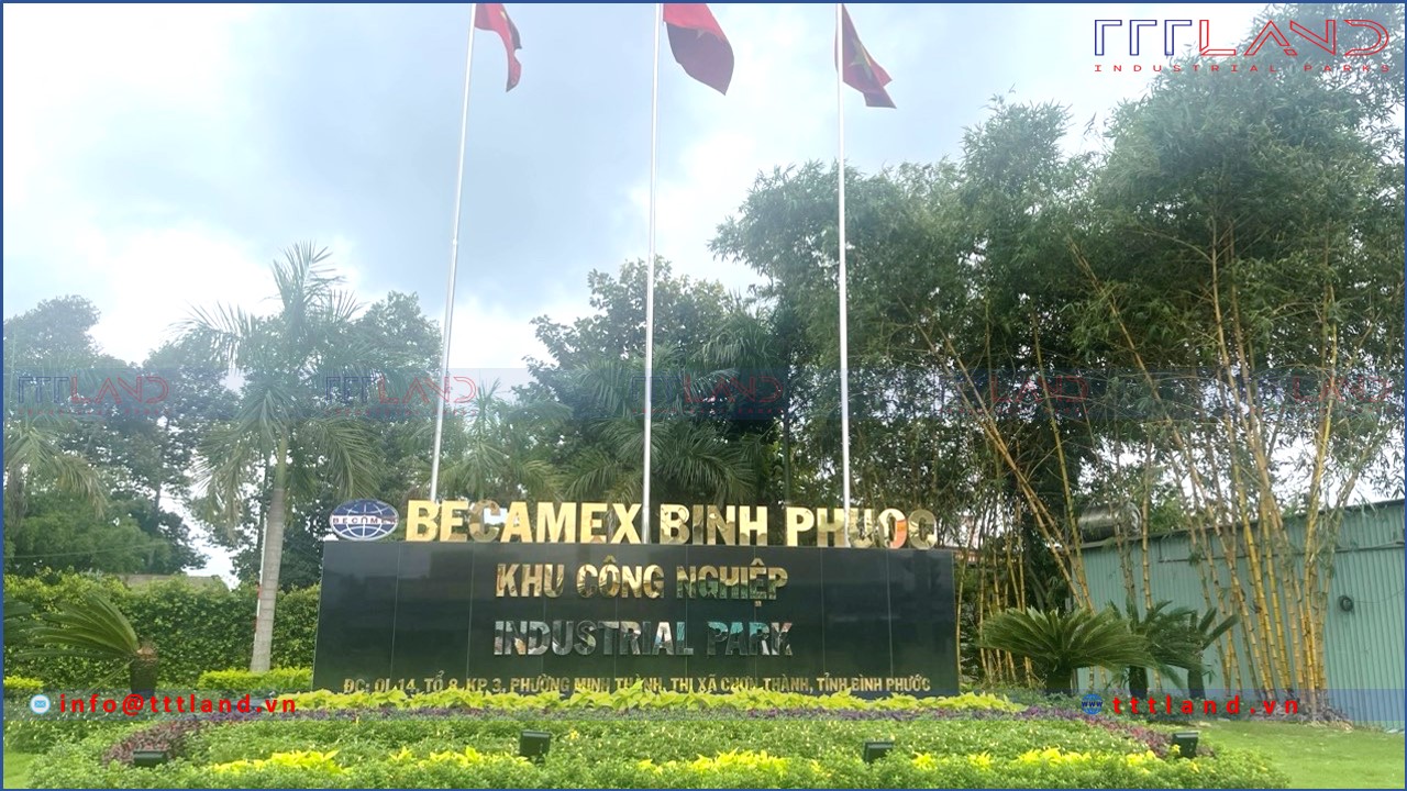 Khu Công Nghiệp Becamex - Tỉnh Bình Phước - TTTLAND