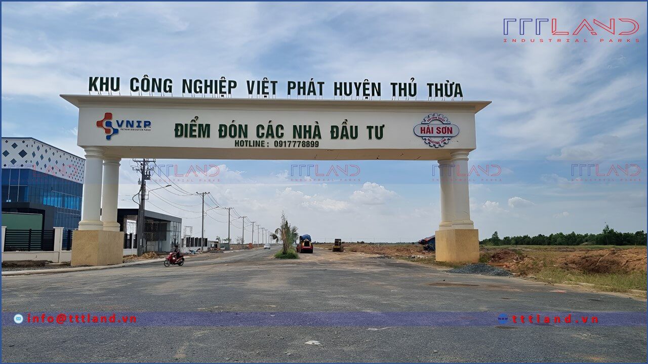 Banner - Khu công nghiệp Việt Phát - Tỉnh Long An