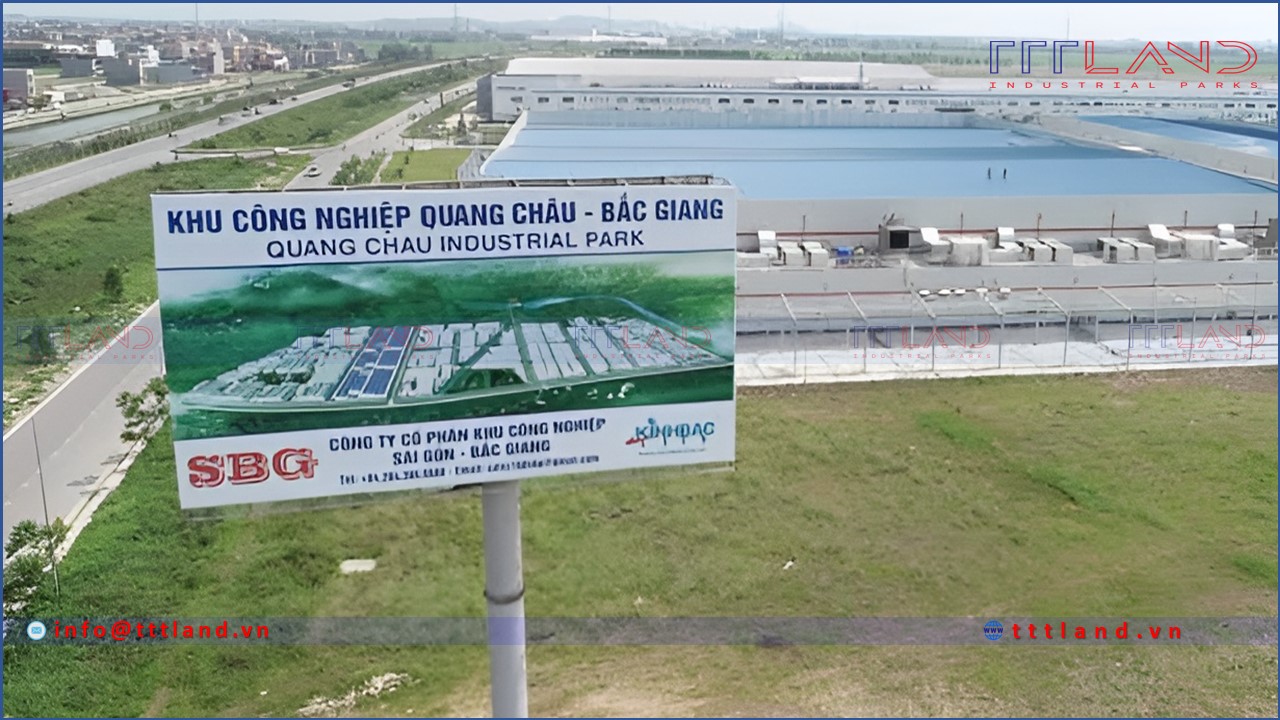 Banner - Khu công nghiệp Quang Châu - Bắc Giang
