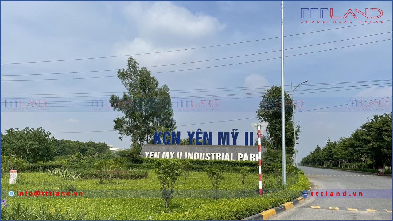 Banner - Khu công nghiệp Yên Mỹ II - tỉnh Hưng Yên