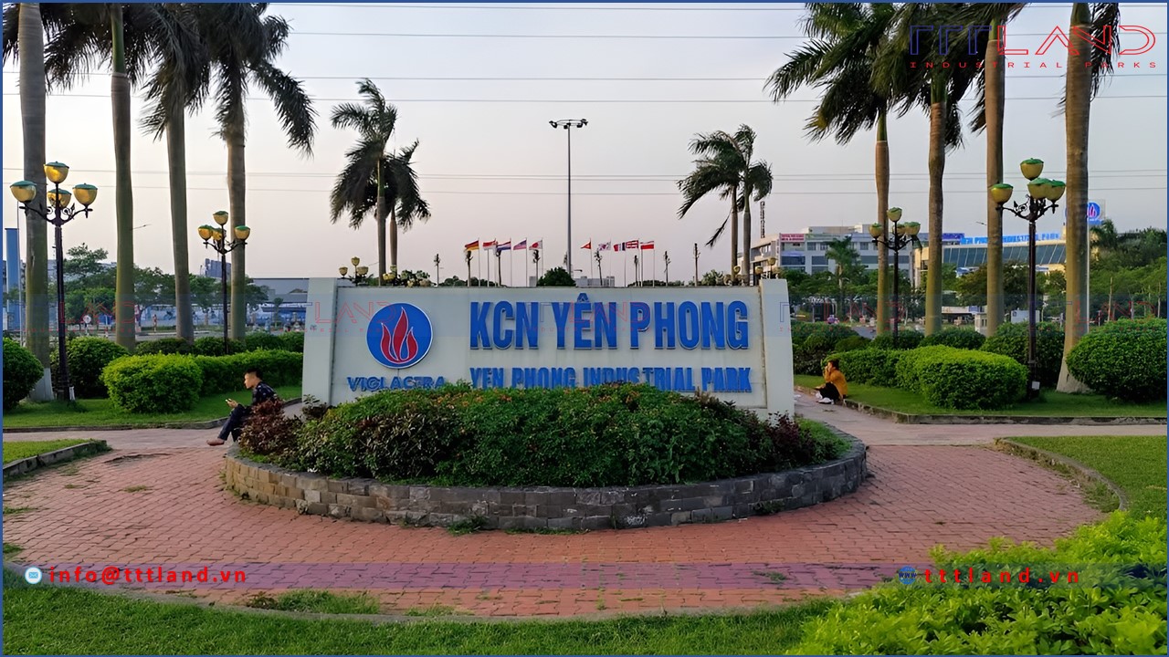 khu công nghiệp Yên Phong - Bắc Ninh