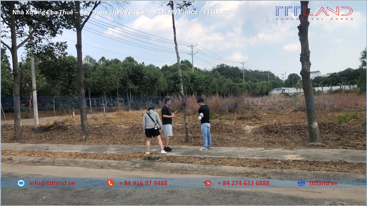 Nhà Xưởng Cho Thuê - Xây Dựng Theo Yêu Cầu - KCN Mỹ Phước - TTTLAND