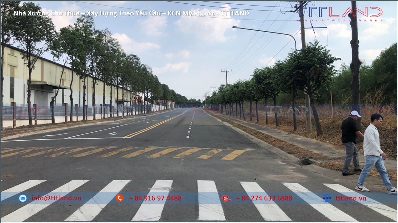 Nhà Xưởng Cho Thuê - Xây Dựng Theo Yêu Cầu - KCN Mỹ Phước - TTTLAND