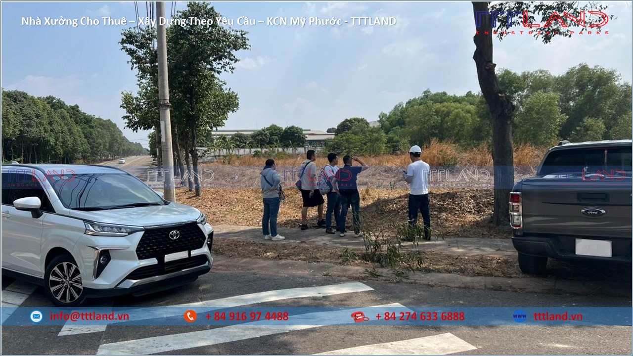 Nhà Xưởng Cho Thuê - Xây Dựng Theo Yêu Cầu - KCN Mỹ Phước - TTTLAND