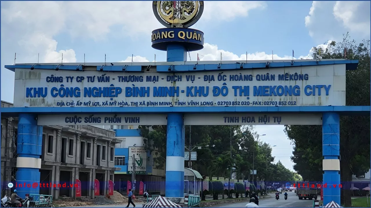Khu Công Nghiệp Bình Minh - Tỉnh Vĩnh Long - TTTLAND