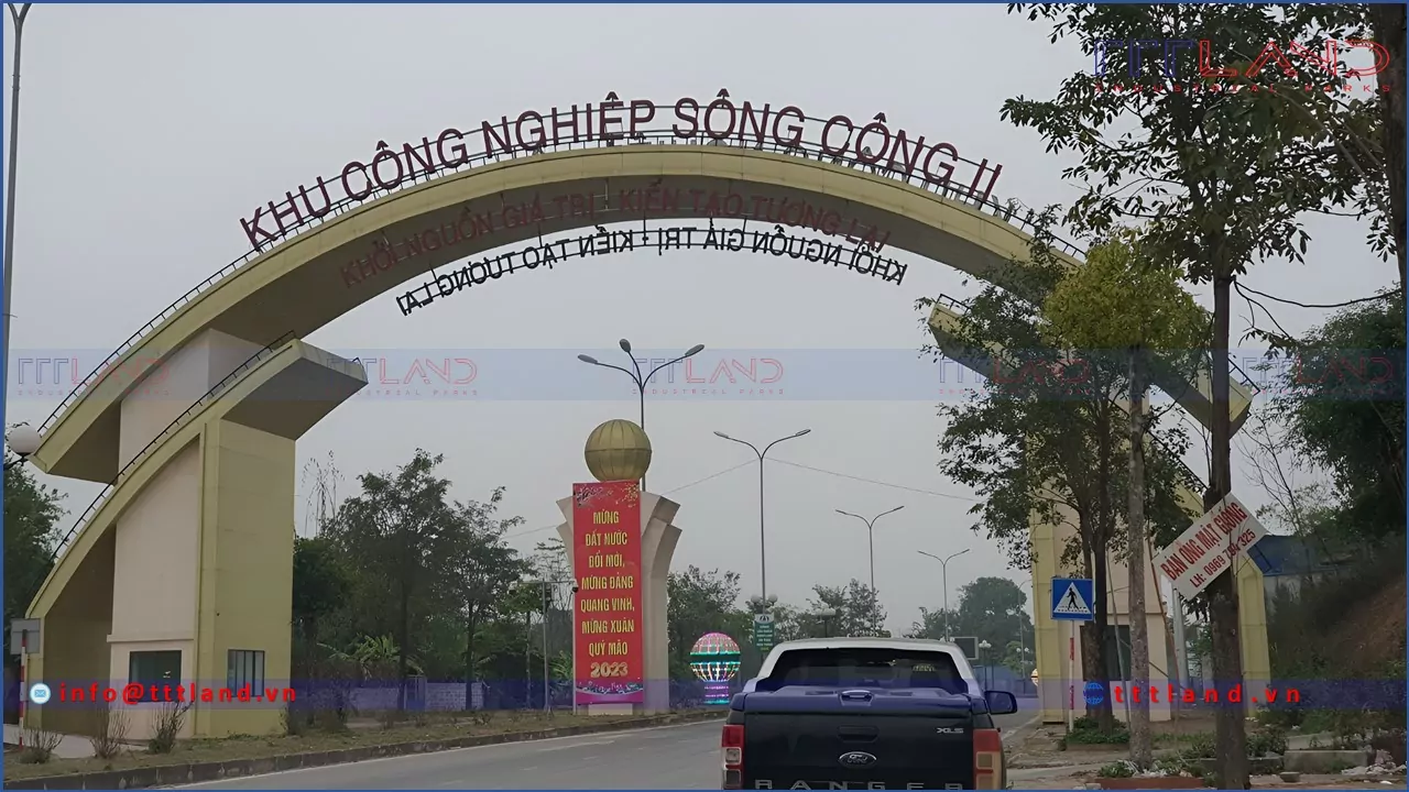 Banner - Khu công nghiệp Sông Công II - Tỉnh Thái Nguyên