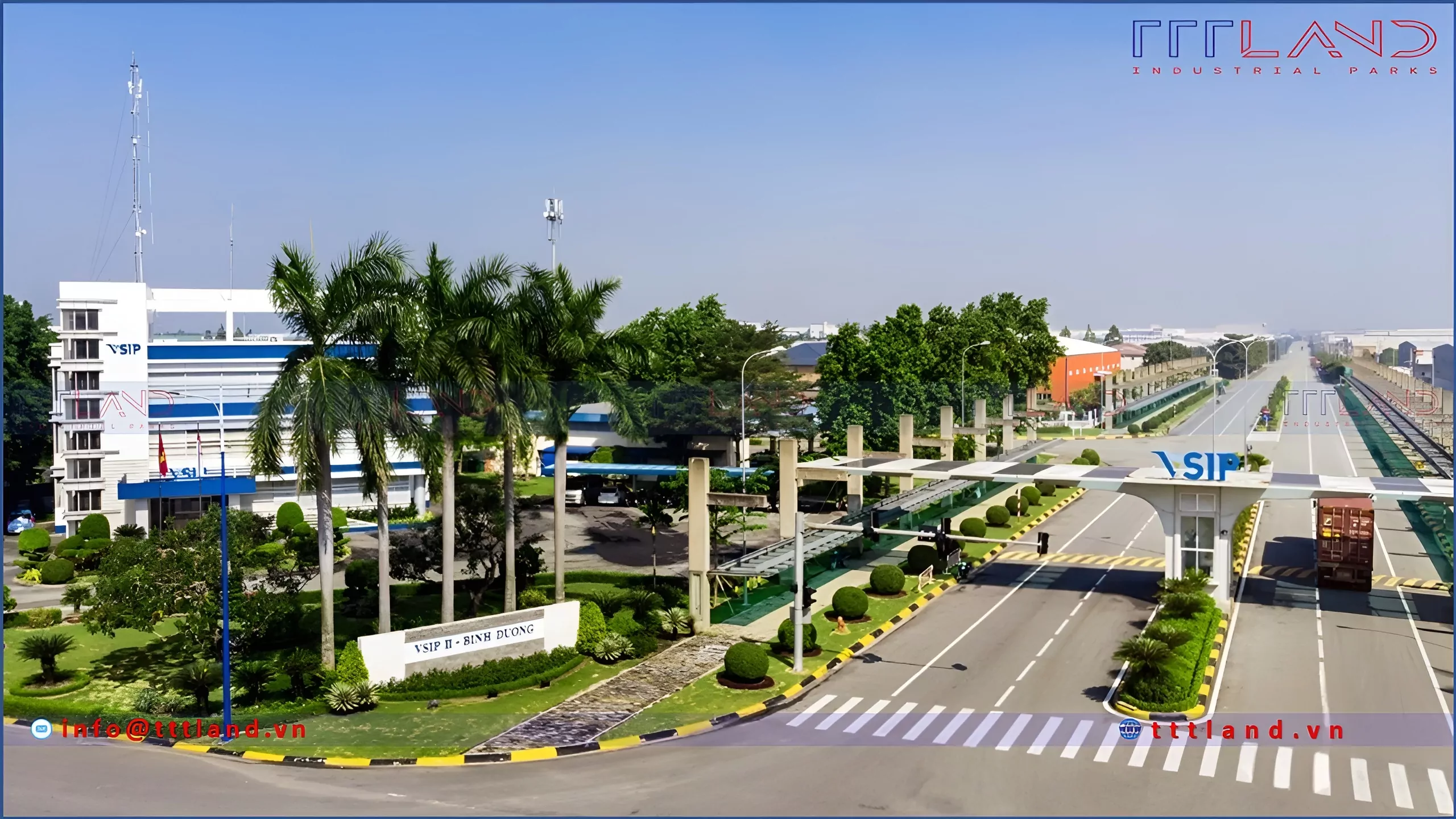Khu công nghiệp VSIP II - Tỉnh Bình Dương