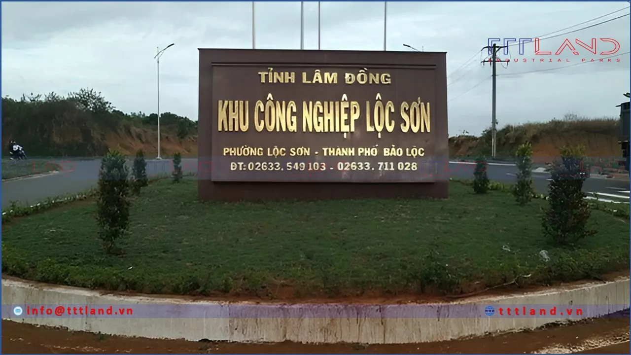 Khu công nghiệp Lộc Sơn - Tỉnh Lâm Đồng
