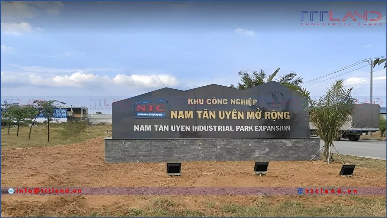 Khu công nghiệp Nam Tân Uyên mở rộng - Tỉnh Bình Dương