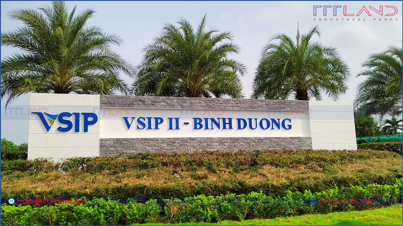 Banner - Khu công nghiệp VSIP II-A tỉnh Bình Dương