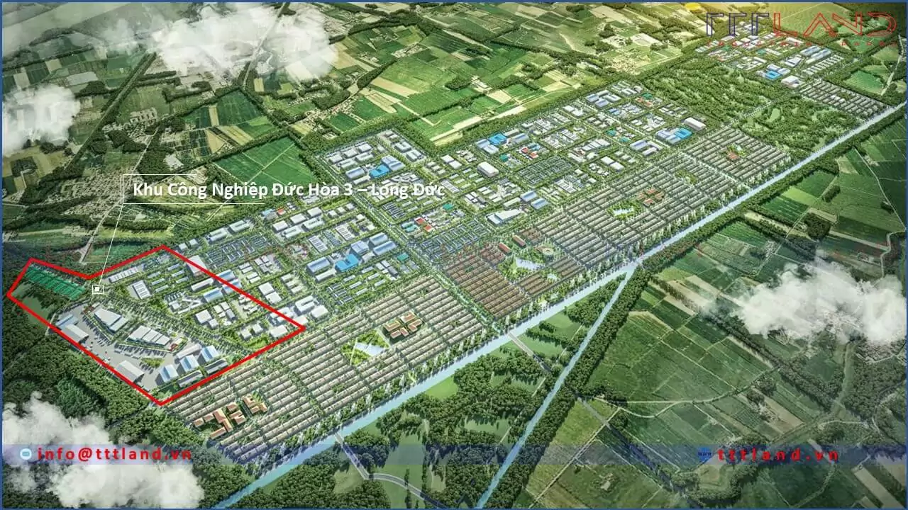 Khu công nghiệp Đức Hòa III - Long Đức - Tỉnh Long An 02