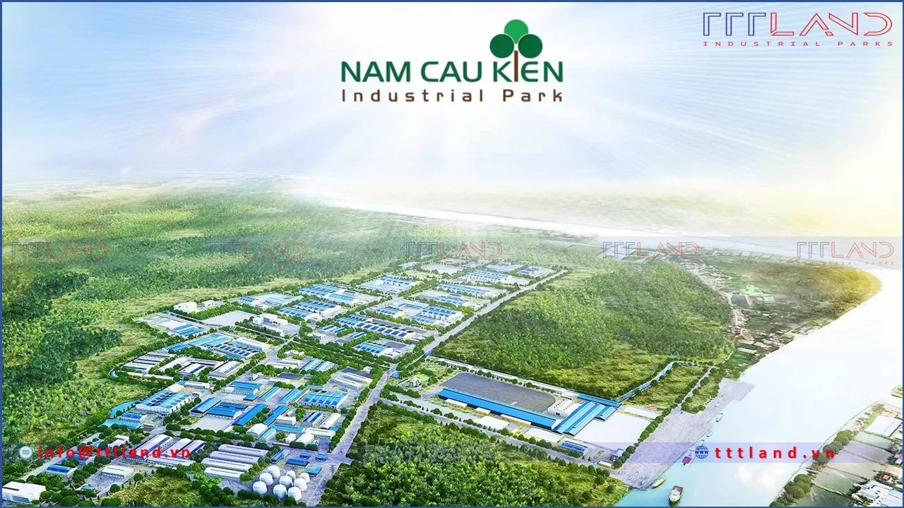 Khu công nghiệp Nam Cầu Kiền thuận lợi về cả đường bộ lẫn đường thuỷ