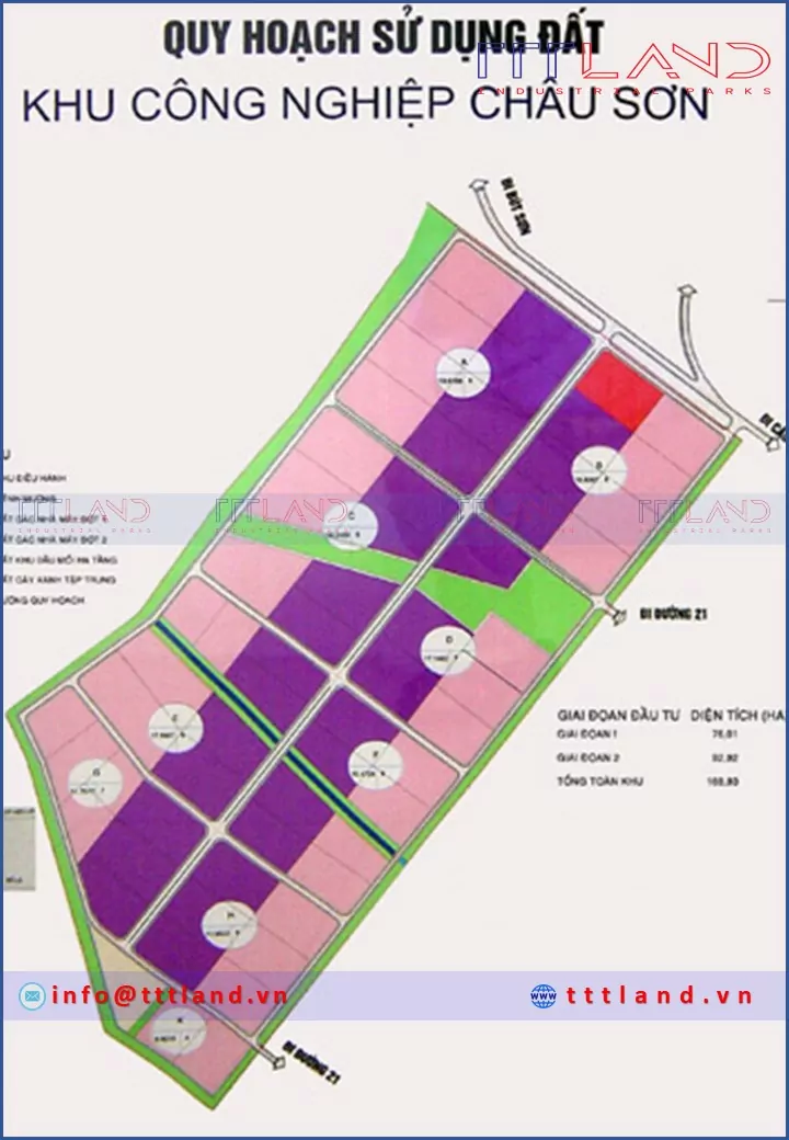 khu công nghiệp Châu Sơn - Hà Nam 1