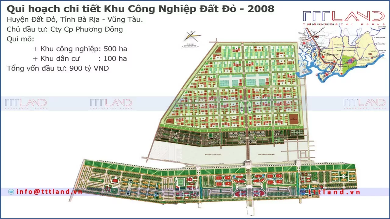 Khu công nghiệp Đất Đỏ I - tỉnh Bà Rịa Vũng Tàu 1