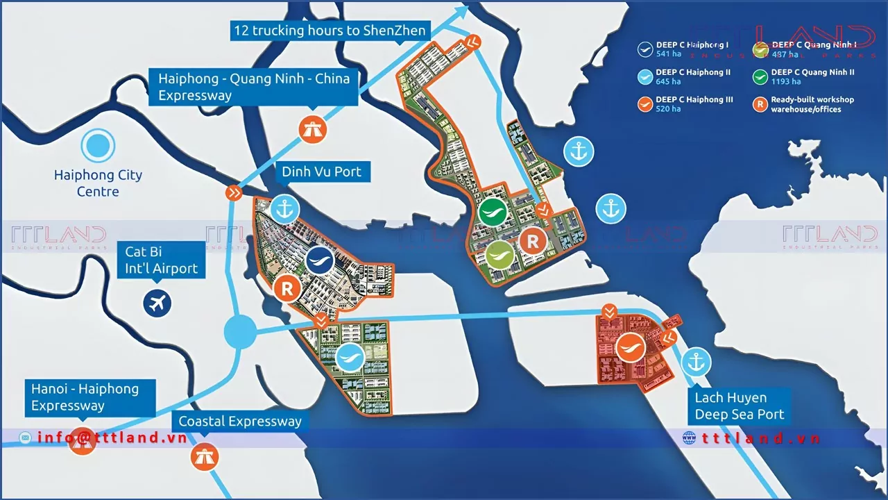 khu công nghiệp Deep C Hải Phòng III 1