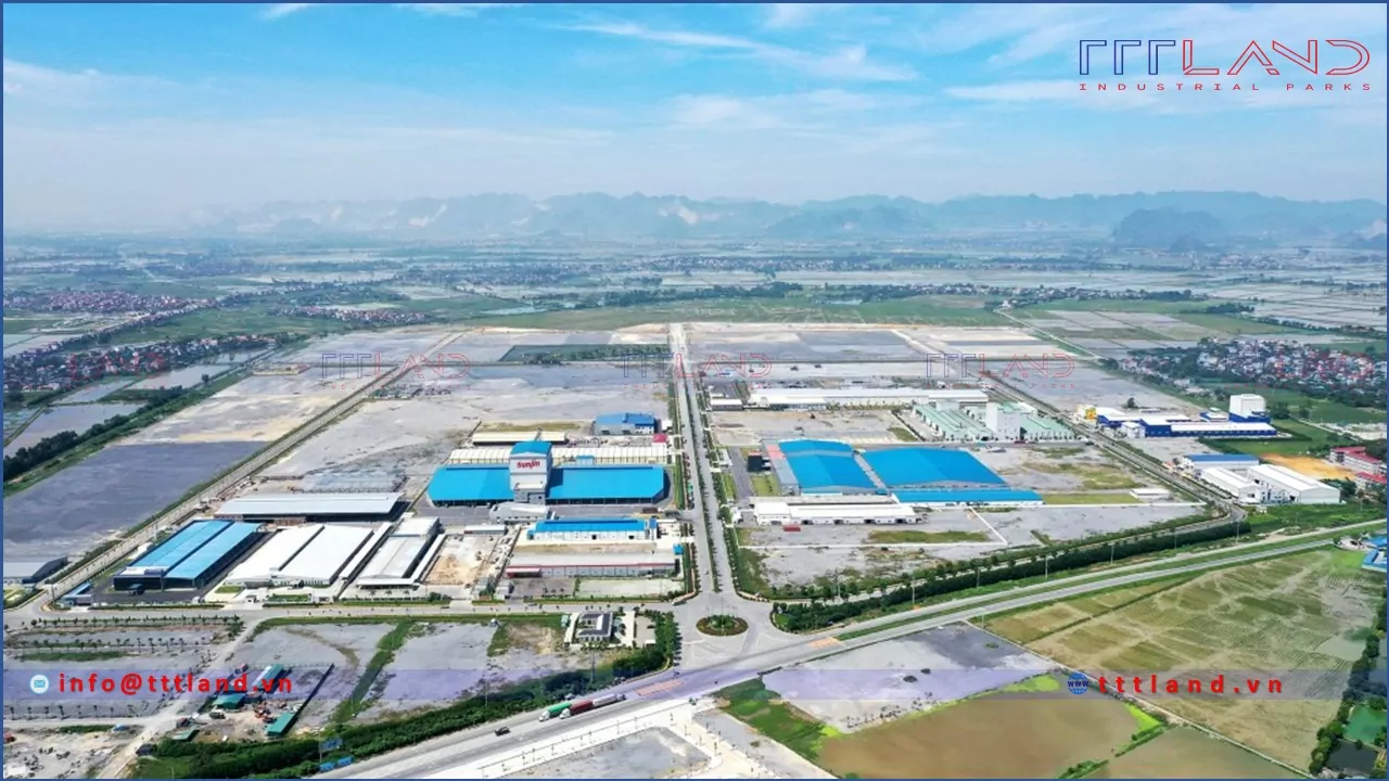 Khu công nghiệp Đồng Văn IV ngày càng được hoàn thiện cơ sở hạ tầng Khu công nghiệp Đồng Văn IV 3