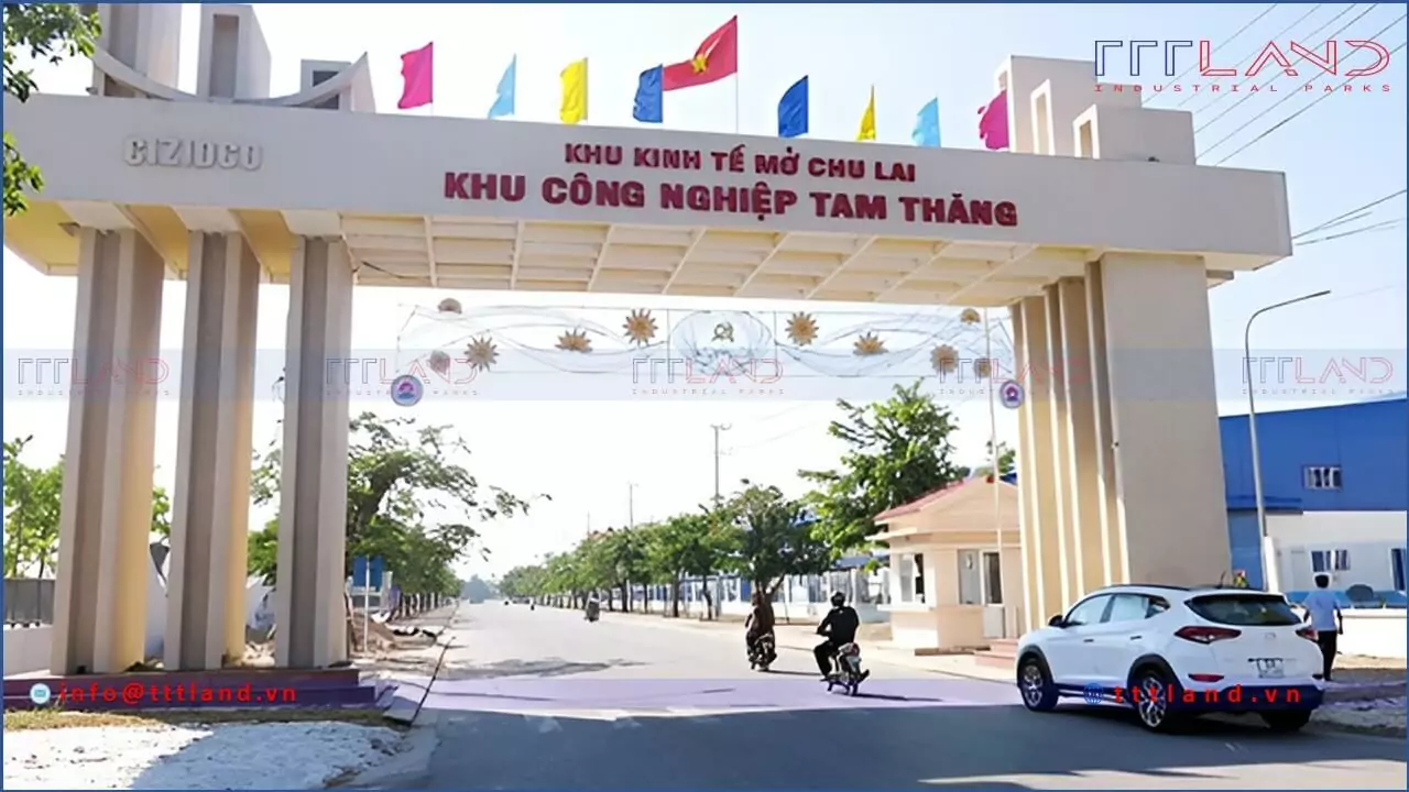 Banner - Khu công nghiệp Tam Thăng - Tỉnh Quảng Nam