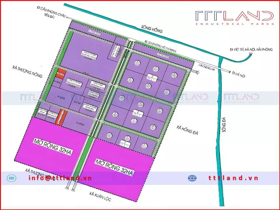 Khu công nghiệp Trung Hà - tỉnh Phú Thọ 2