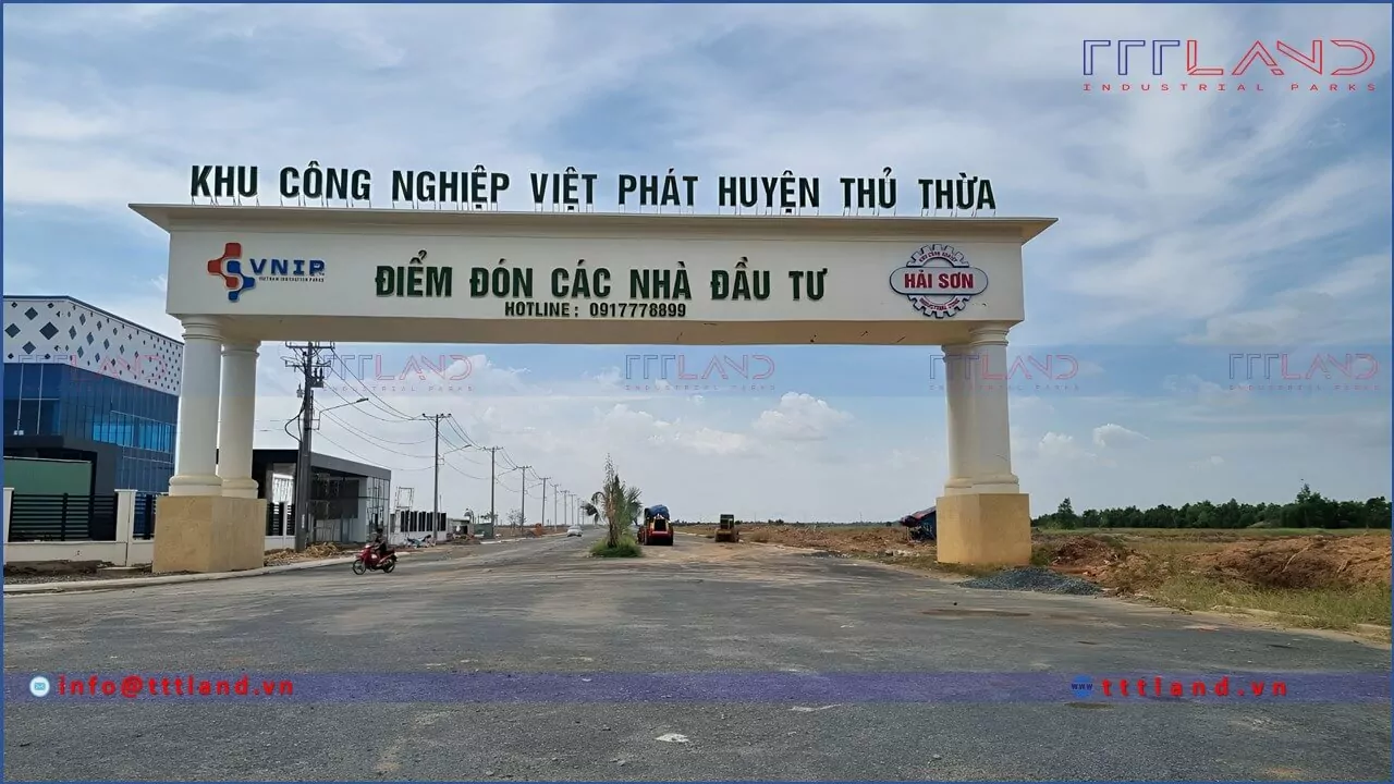 Banner - Khu công nghiệp Việt Phát - Tỉnh Long An
