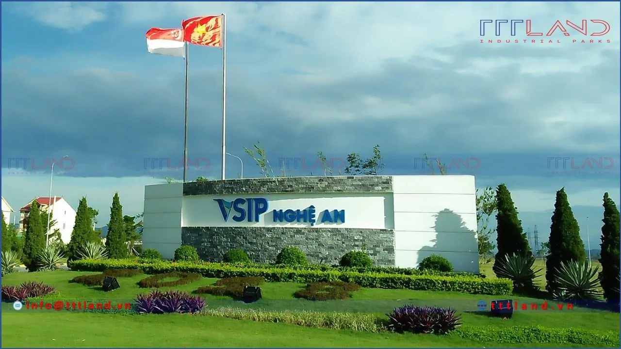 Banner - Khu công nghiệp VSIP Nghệ An - Tỉnh Nghệ An