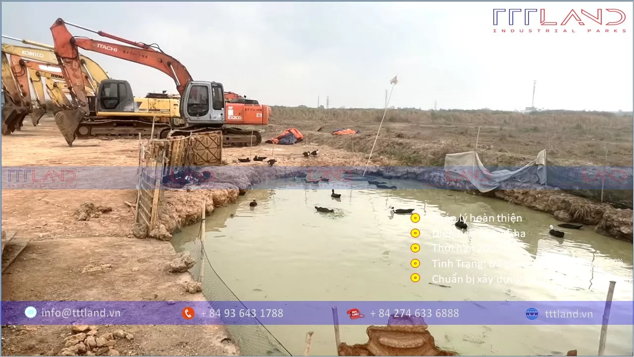 Chuyển nhượng dự án Khu Công Nghiệp Đức Hoà III - Long Đức - Tỉnh Long An - TTTLAND