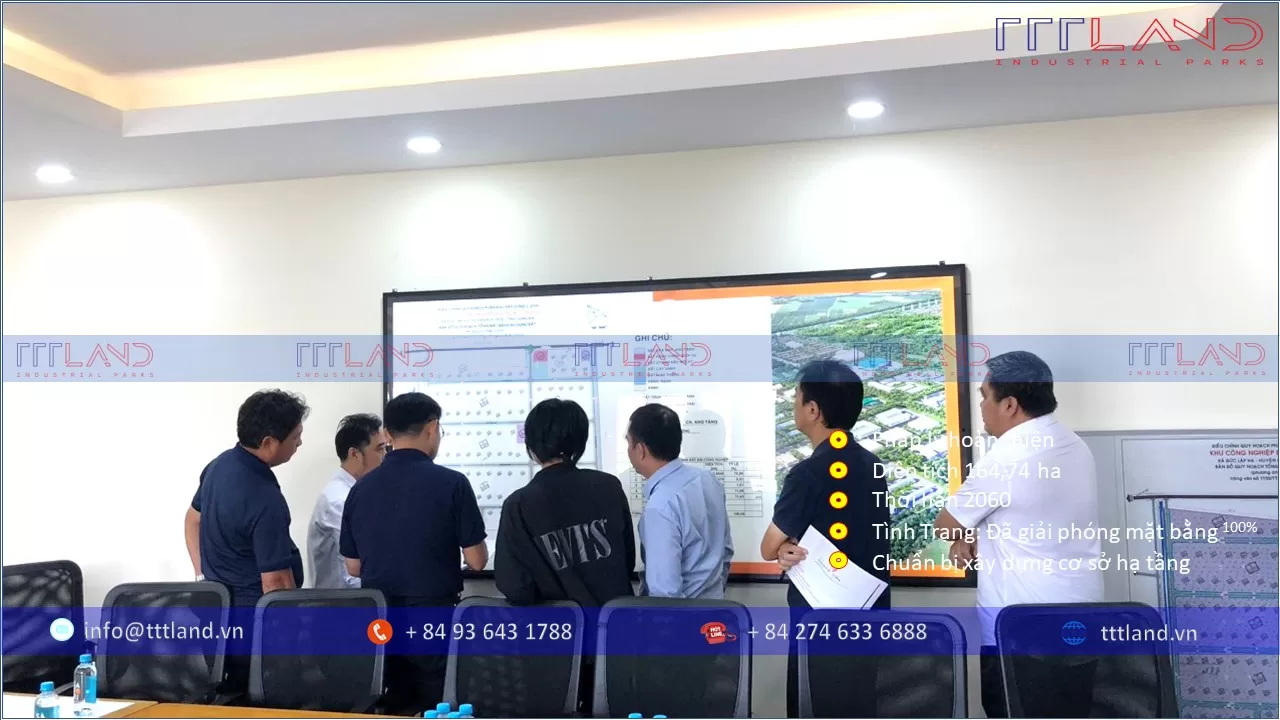 Chuyển nhượng dự án Khu Công Nghiệp Đức Hoà III - Long Đức - Tỉnh Long An - TTTLAND