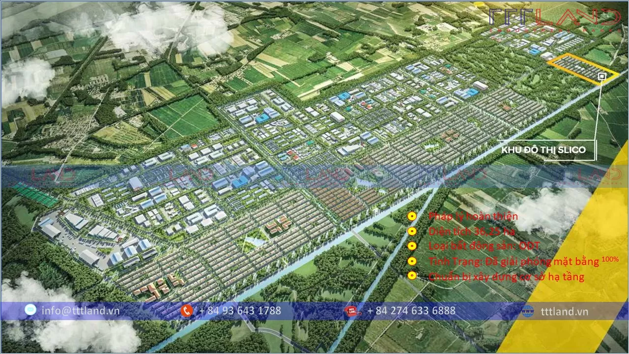 Khu Đô Thị Slico - Tỉnh Long An - TTTLAND
