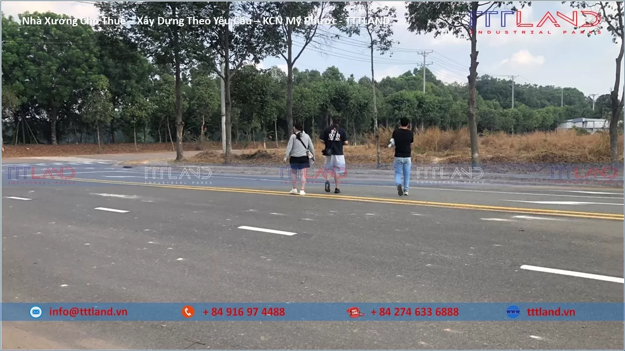 Nhà Xưởng Cho Thuê - Xây Dựng Theo Yêu Cầu - KCN Mỹ Phước - TTTLAND